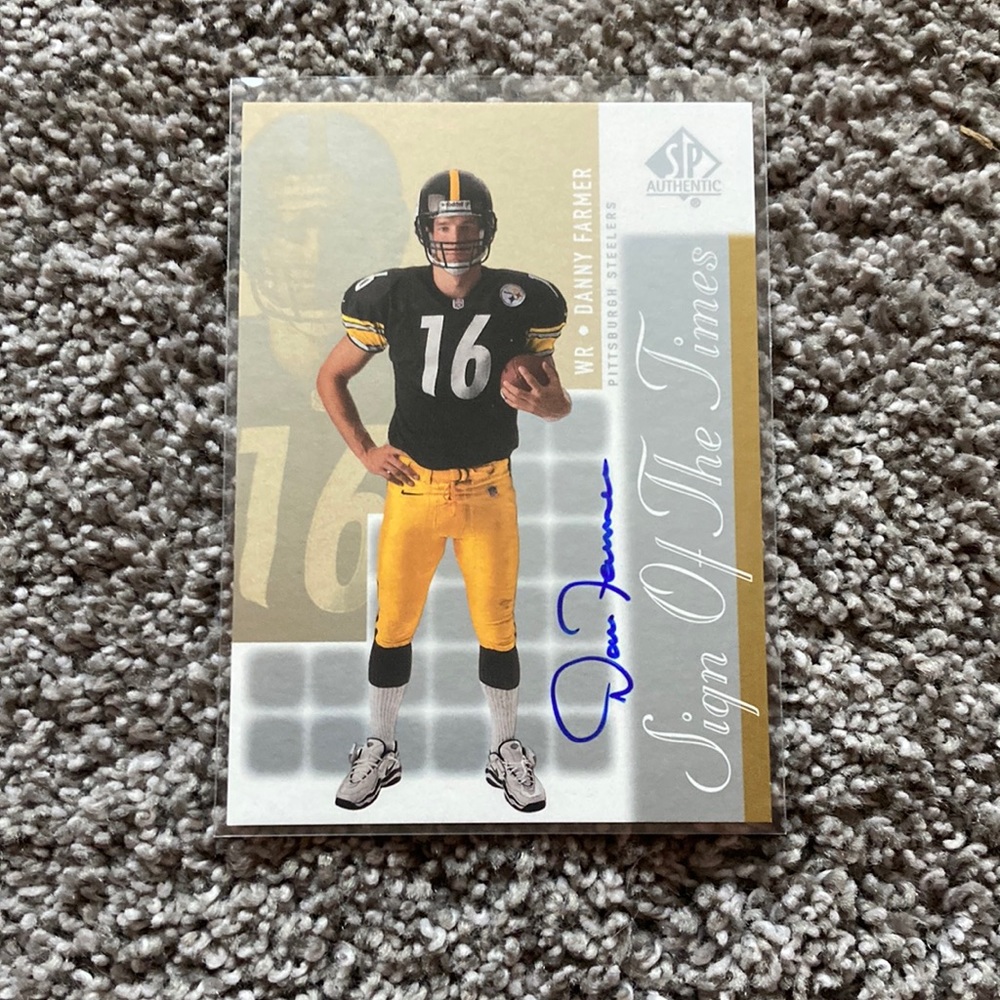 2000 Upper Deck SP Authentic Danny Farmer Autograph